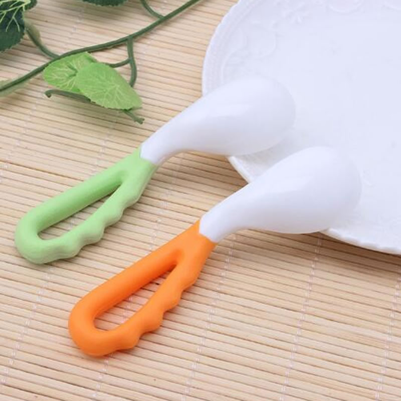 Baby Self Feeding Spoon Easy Grip Handle